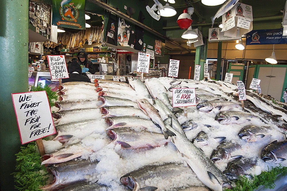 Pikes Place Market, Seattle, Washington State, United States of America, North America 