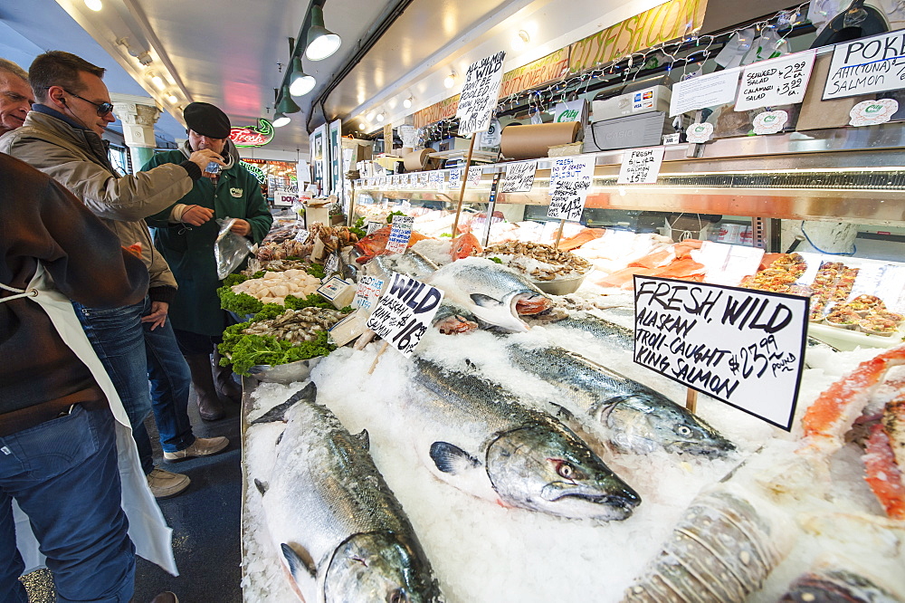 Pikes Place Market, Seattle, Washington State, United States of America, North America 