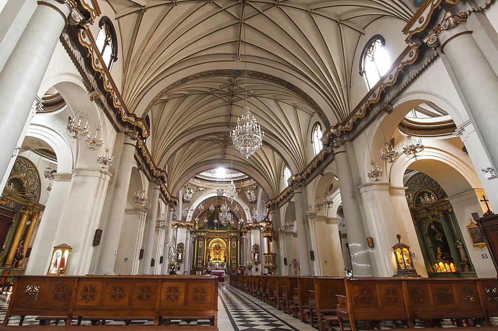 The Church of Santo Domingo, Lima, Peru, South America