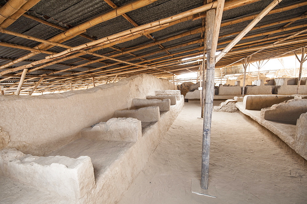 Tucume Archaeological Complex and Royal Tombs Site Museum near Chiclayo, Peru, South America