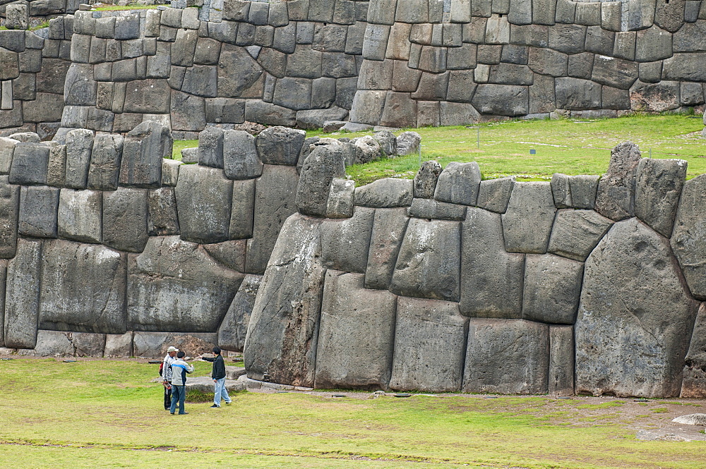 Sacsayhuaman, former capital of the Inca Empire, UNESCO World Heritage Site, Cuzco, Peru, South America