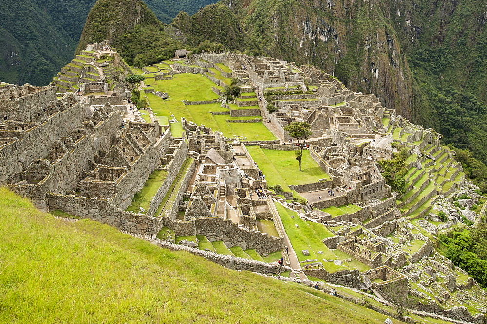 Machu Picchu, UNESCO World Heritage Site, near Aguas Calientes, Peru, South America