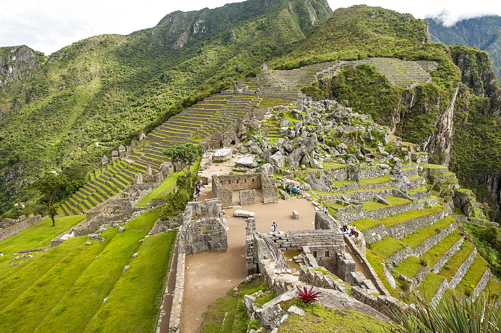 Machu Picchu, UNESCO World Heritage Site, near Aguas Calientes, Peru, South America