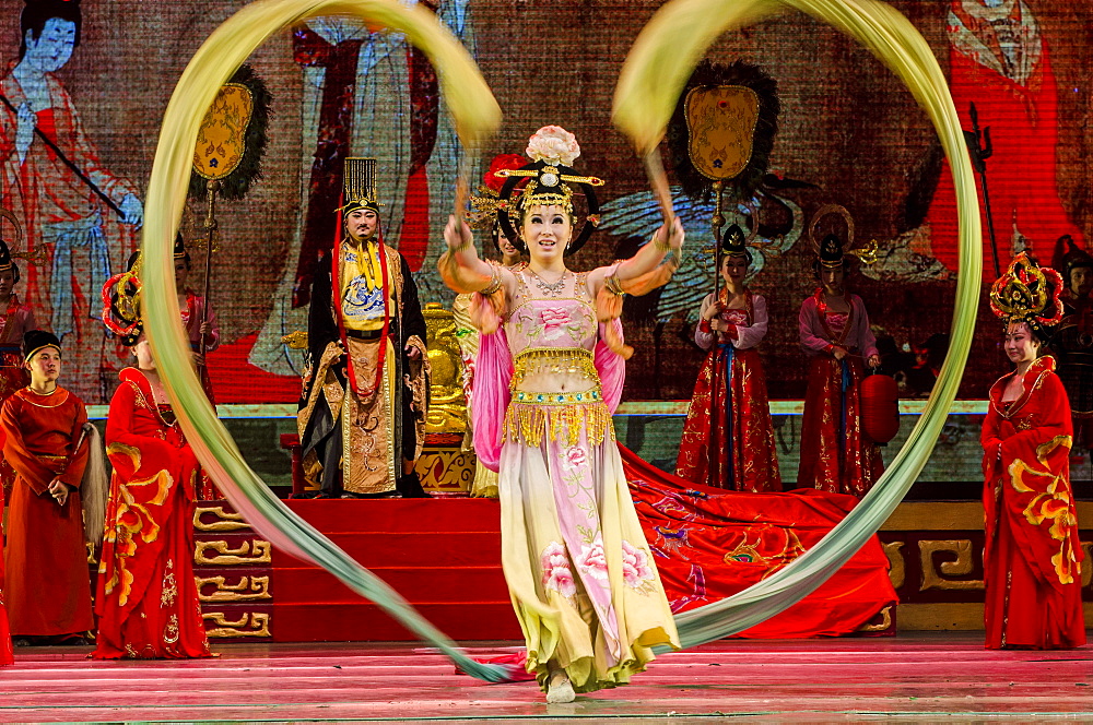 Tang Dynasty Stage Show, XIan, China, Asia