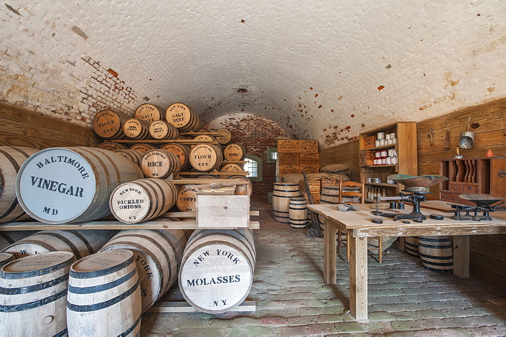 Fort Macon State Park, Atlantic Beach, North Carolina, United States of America, North America