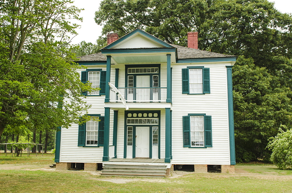 John Harper farmhouse at Bentonville Battlefield State Historic Site, North Carolina, United States of America, North America