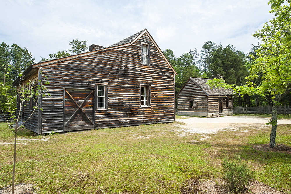 The Civil War site where the South surrendered to the North, Bennett Place State Historic Site, Durham, North Carolina, United States of America, North America