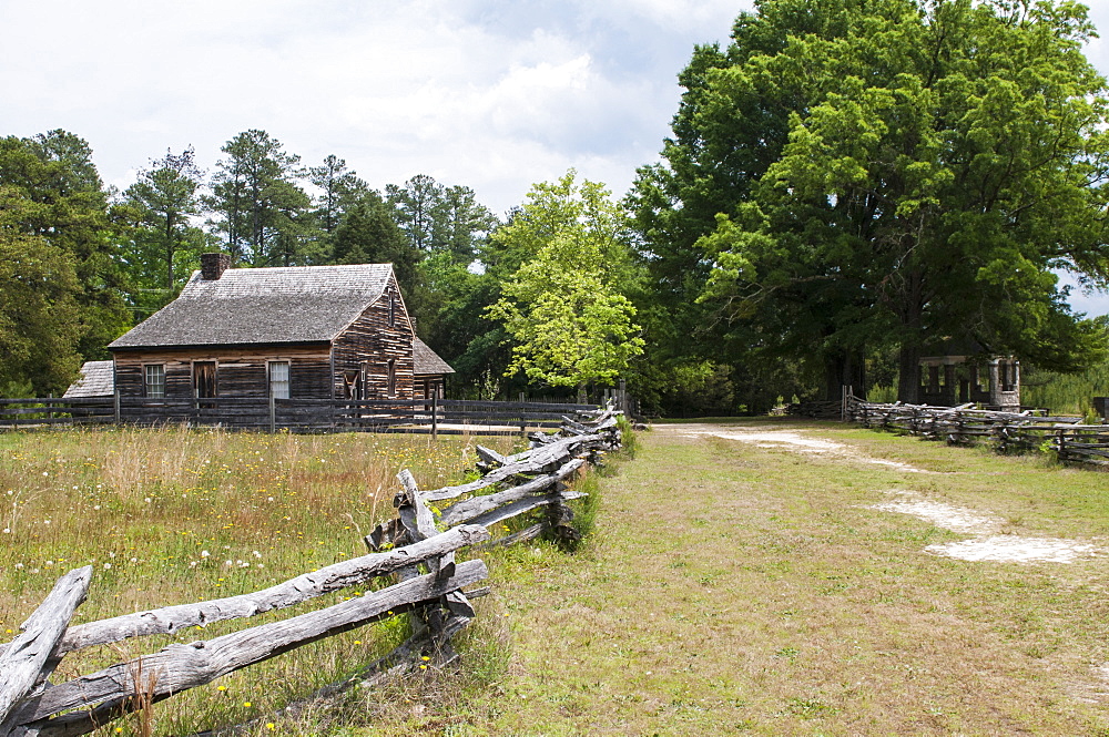 The Civil War site where the South surrendered to the North, Bennett Place State Historic Site, Durham, North Carolina, United States of America, North America