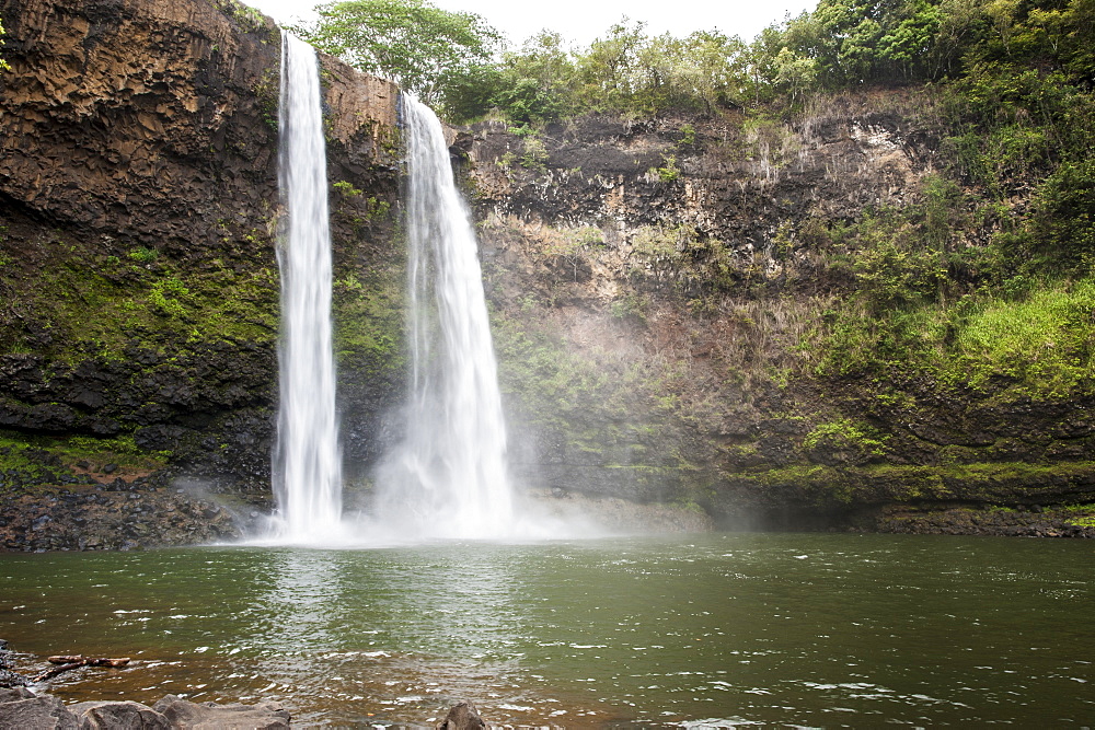 Wailua Falls, Kauai, Hawaii, United States of America, Pacific