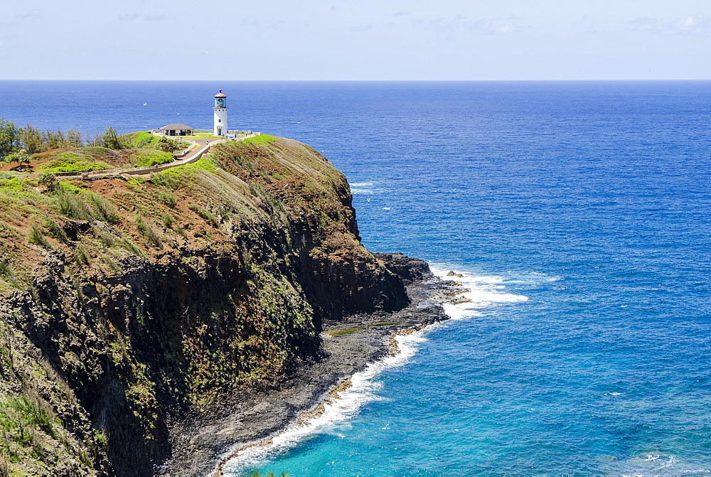 Historic Kilauea Lighthouse on Kilauea Point National Wildlife Refuge, Kauai, Hawaii, United States of America, Pacific