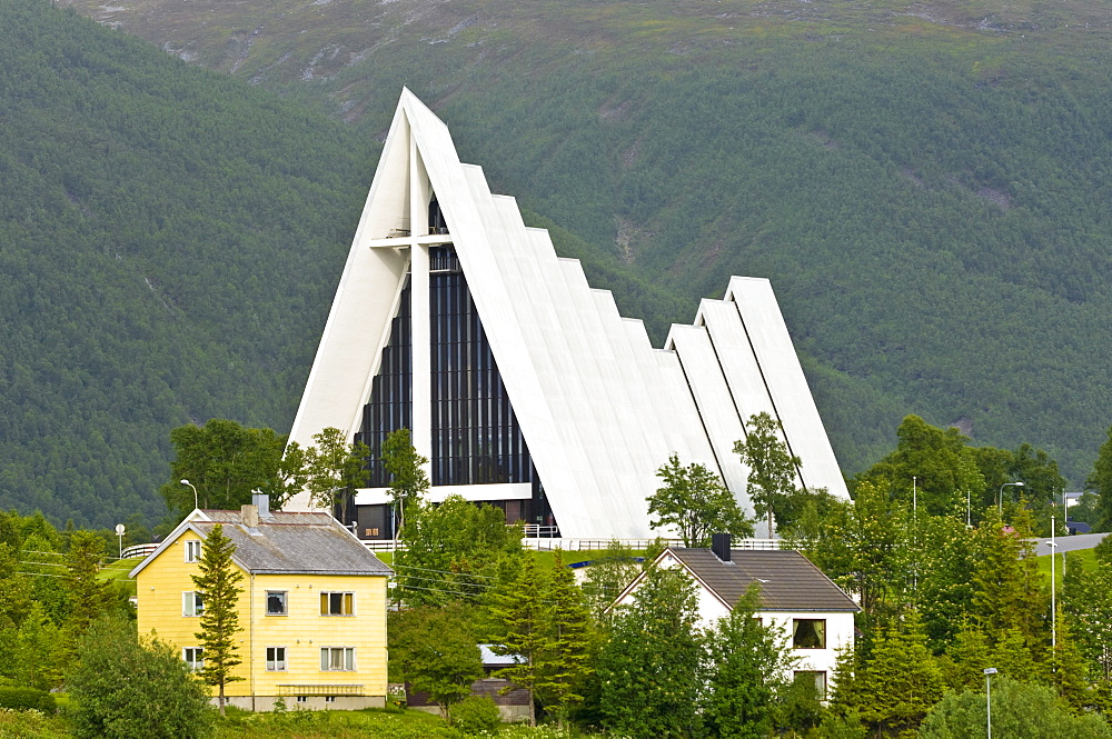 The Arctic Cathedral, Tromso, Norway, Scandinavia, Europe