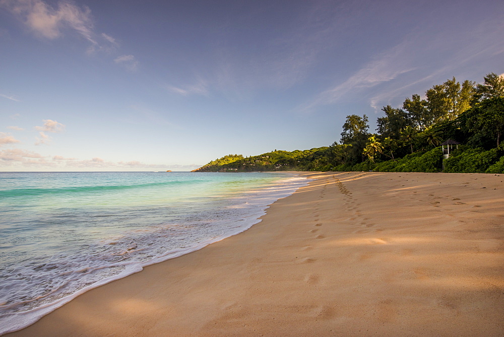 Police Bay Beach, Mahe, Republic of Seychelles, Indian Ocean, Africa