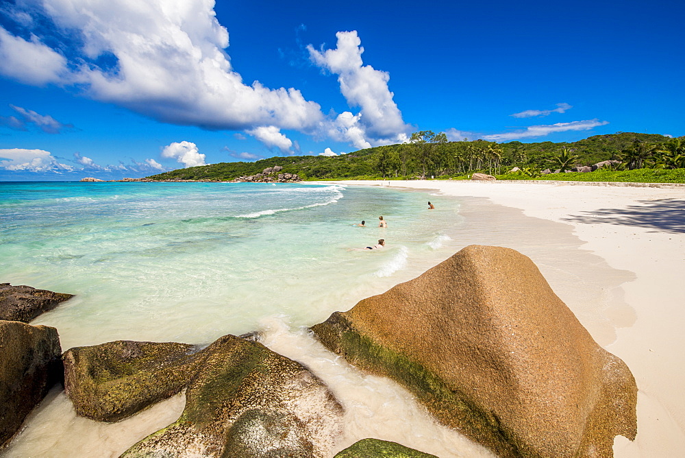 Grand Anse Beach, La Digue, Republic of Seychelles, Indian Ocean, Africa