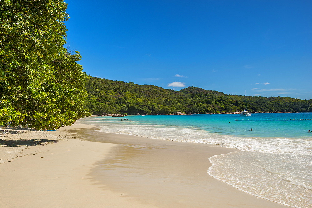 Anse Lazio Beach, Praslin, Republic of Seychelles, Indian Ocean, Africa