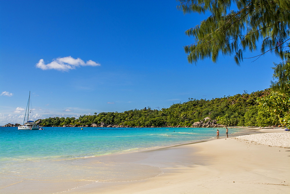 Anse Lazio Beach, Praslin, Republic of Seychelles, Indian Ocean, Africa