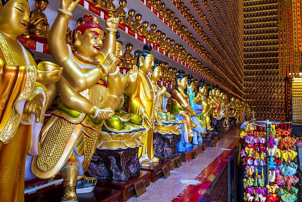 Ten Thousand Buddhas Monastery, Sha Tin, Hong Kong, China, Asia