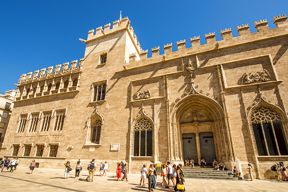 Lonja de la Seda (Llotja de la Seda) (Silk Exchange), UNESCO World Heritage Site, Valencia, Spain, Europe