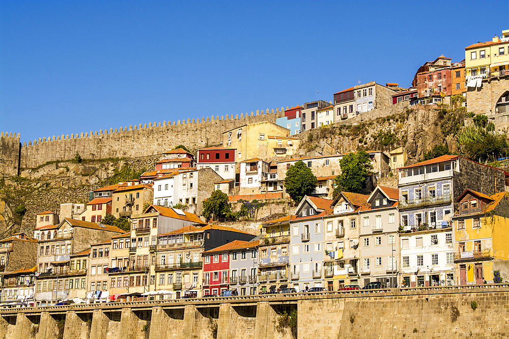 The Walls of Dom Fernando (Fernandine Walls), Porto, Norte, Portugal, Europe