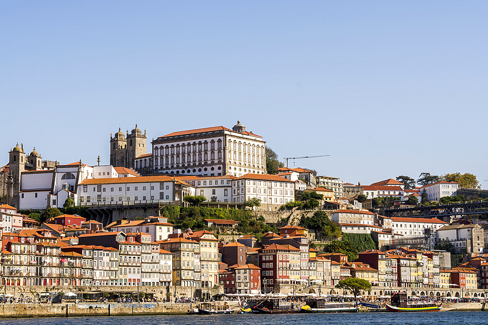 North bank of the Douro River, UNESCO World Heritage Site, Porto, Norte, Portugal, Europe