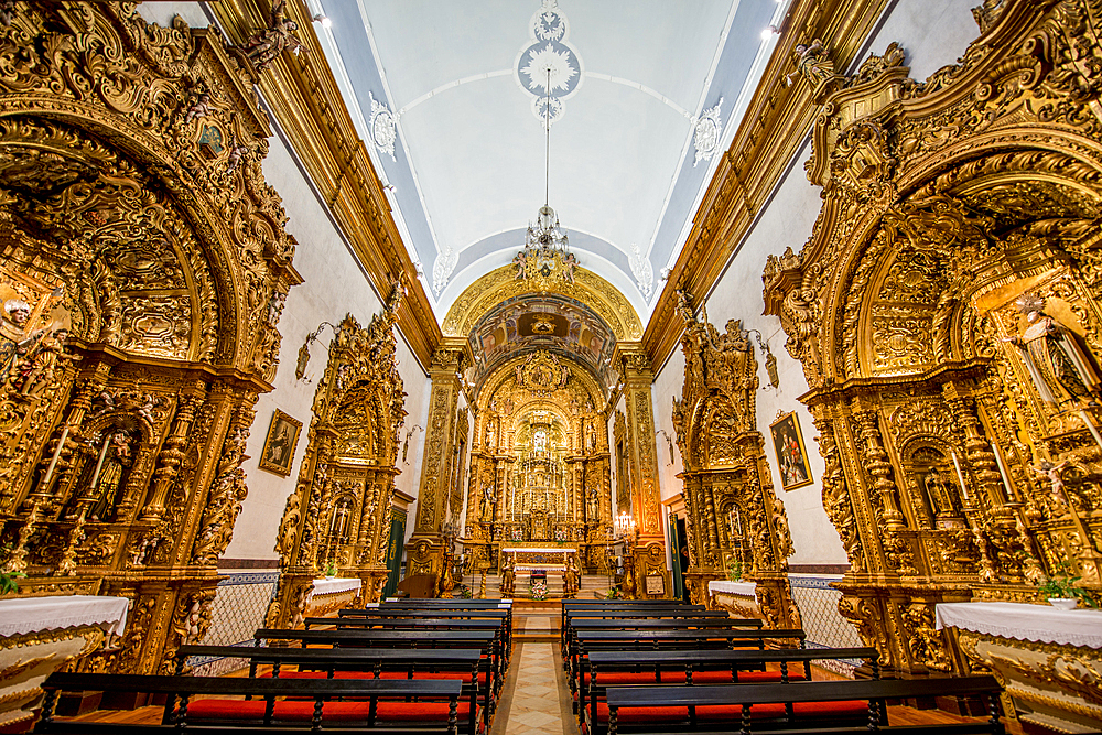 Church of the third order of our lady of mount carmel, Igreja da Ordem Terceira de Nossa Senhora do Monte do Carmo, faro, algrave, portugal, Europe.