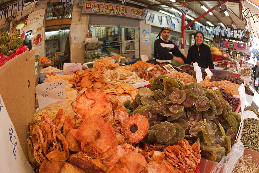 Carmel market, Tel Aviv, Israel, Middle East