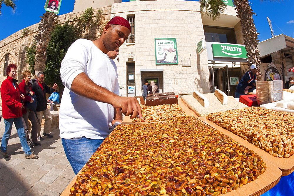 Arab market, Akko, Israel, Middle East