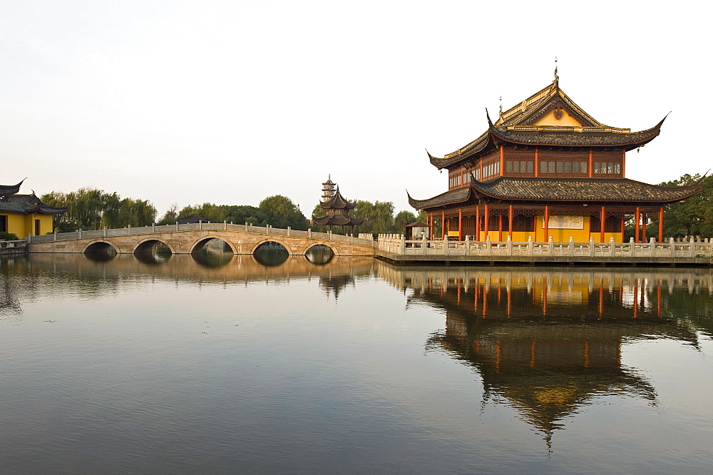 Quanfu Temple, Zhouzhuang, Jiangsu, China, Asia