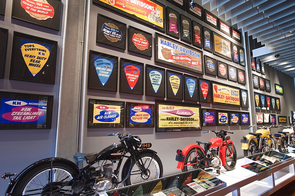 Harley Davidson Museum, Milwaukee, Wisconsin, United States of America, North America