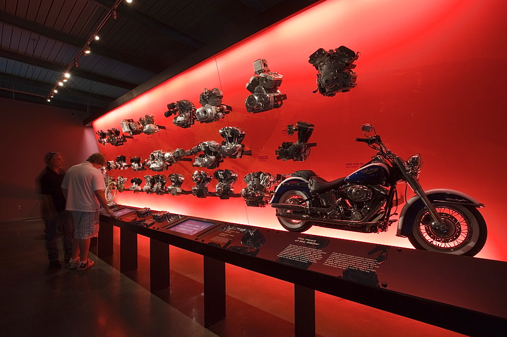 Harley Davidson Museum, Milwaukee, Wisconsin, United States of America, North America