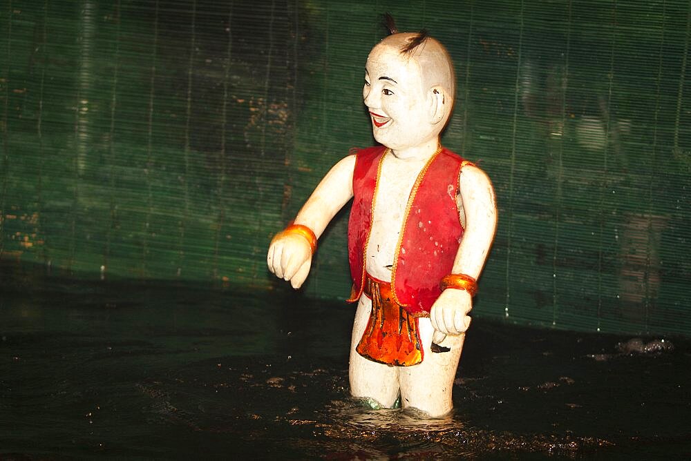 Vietnam, Hanoi, Thang Long Water Puppet Theatre.