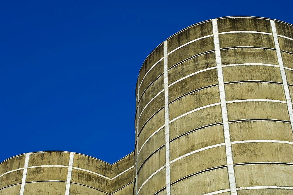 Bangladesh, Dhaka, Modern Parliament Building designed by Louis Kahn.