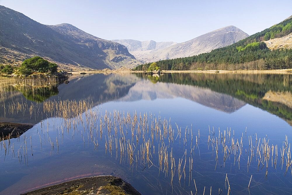 Ireland, County Kerry, Killarney, Black Valley Cummeenduff Lough.