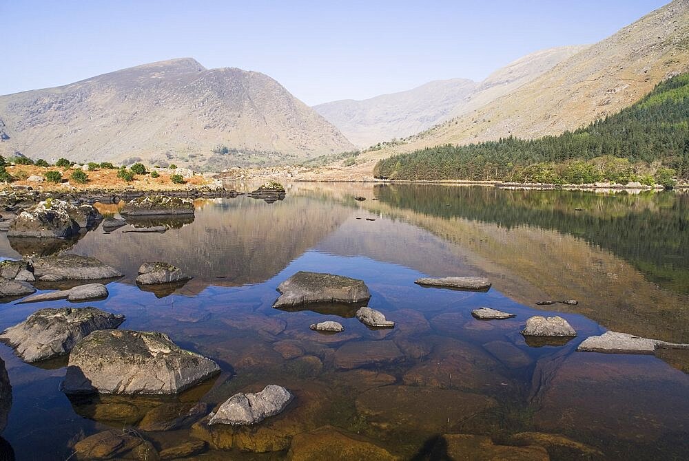 Ireland, County Kerry, Killarney, Black Valley Cummeenduff Lough.