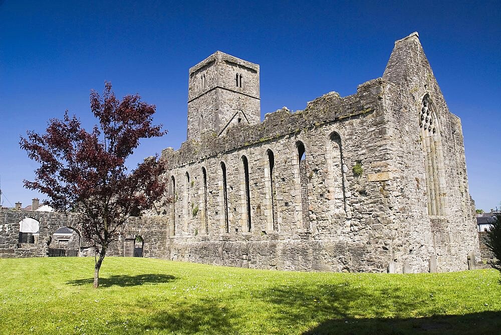 Ireland, County Sligo, Sligo Town, Sligo Abbey Dominican Friary founded in the mid - 13th century.