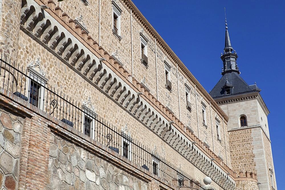 Spain, Castilla La Mancha, Toldeo, The Alcazar.