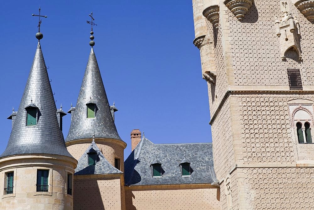 Spain, Castille-Leon, Segovia, The Alcazar.