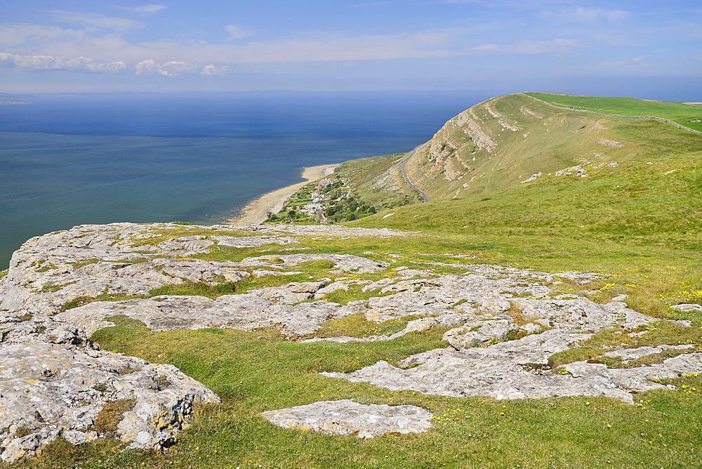 Wales, Llandudno, Great Orme Headland summit.