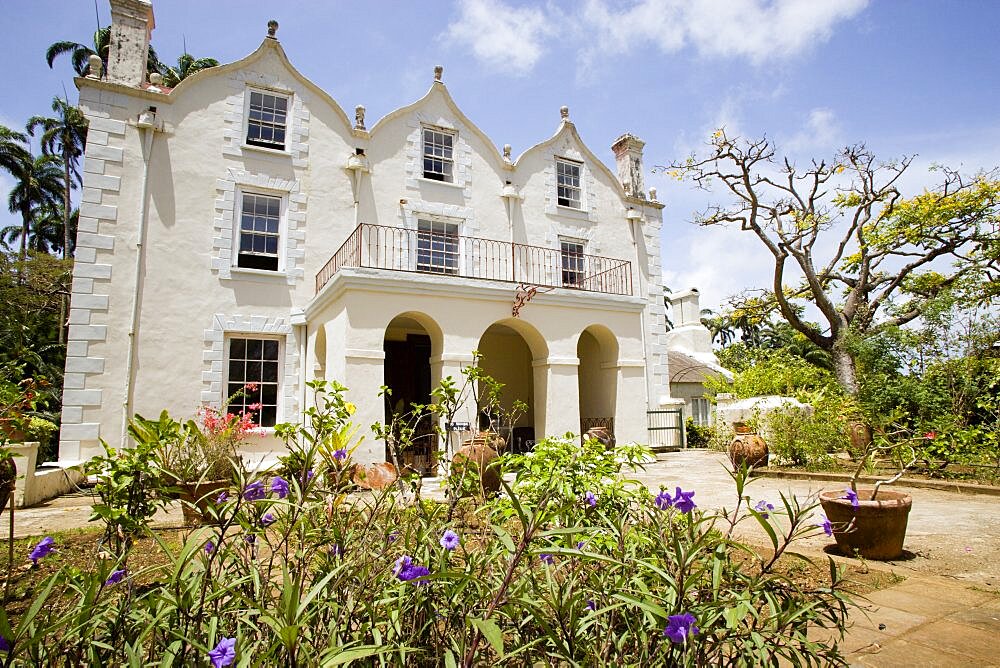 WEST INDIES Barbados St Peter The Jacobean plantation house and garden of St Nicholas Abbey