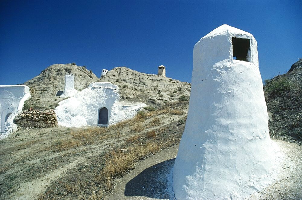 SPAIN Andalucia Gaudix Troglodyte district near Granada