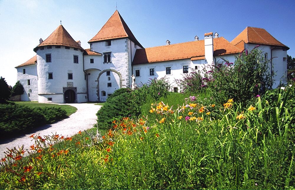 CROATIA Zagorje Varazdin Varazdin/castle. This mid 16th century castle was home to the Erdody family  powerful Croatian nobles.  northern Croatia