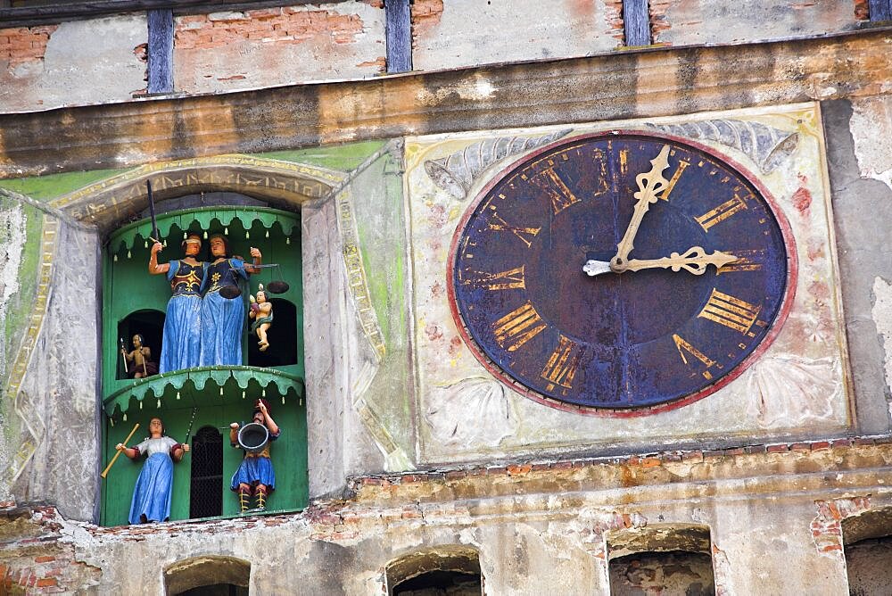 ROMANIA Transylvania Sighisoara Clock tower  Turnul cu Ceas