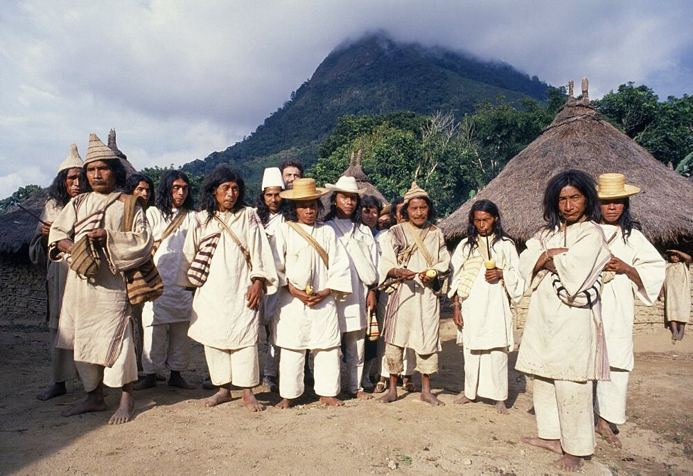 Group of Kogi Mamas or Holy Men signatories, Kogi, Colombia