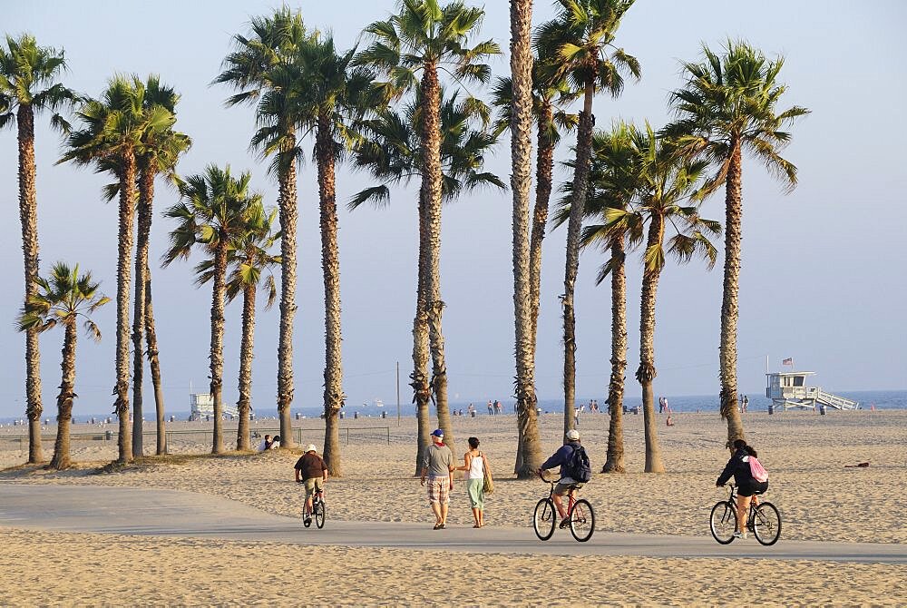 South Bay cycle route Santa Monica, Santa Monica, United States of America