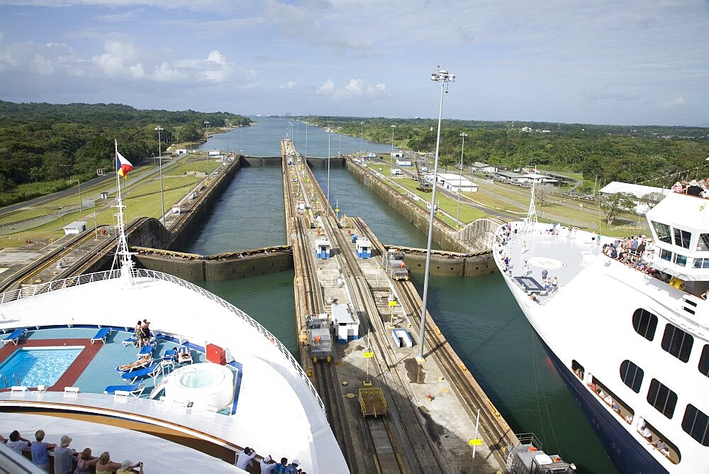 Panama, Gatun Locks of the Panama Canal