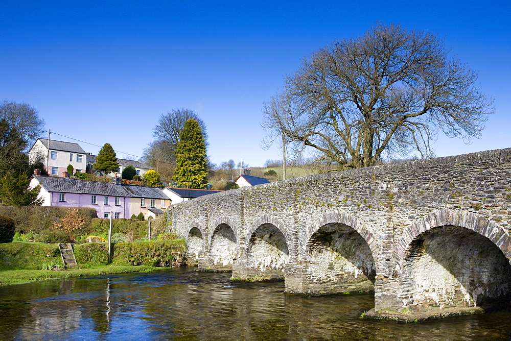 River Barle at Withypool, Exmoor National Park, Somerset, England, United Kingdom, Europe