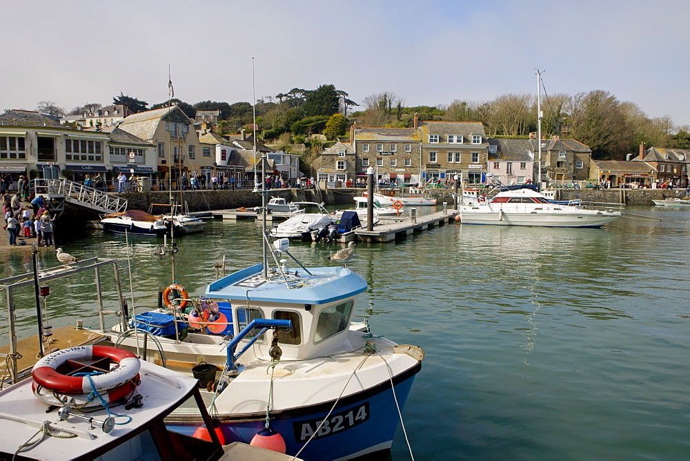 Padstow Harbour, Cornwall, England, United Kingdom, Europe