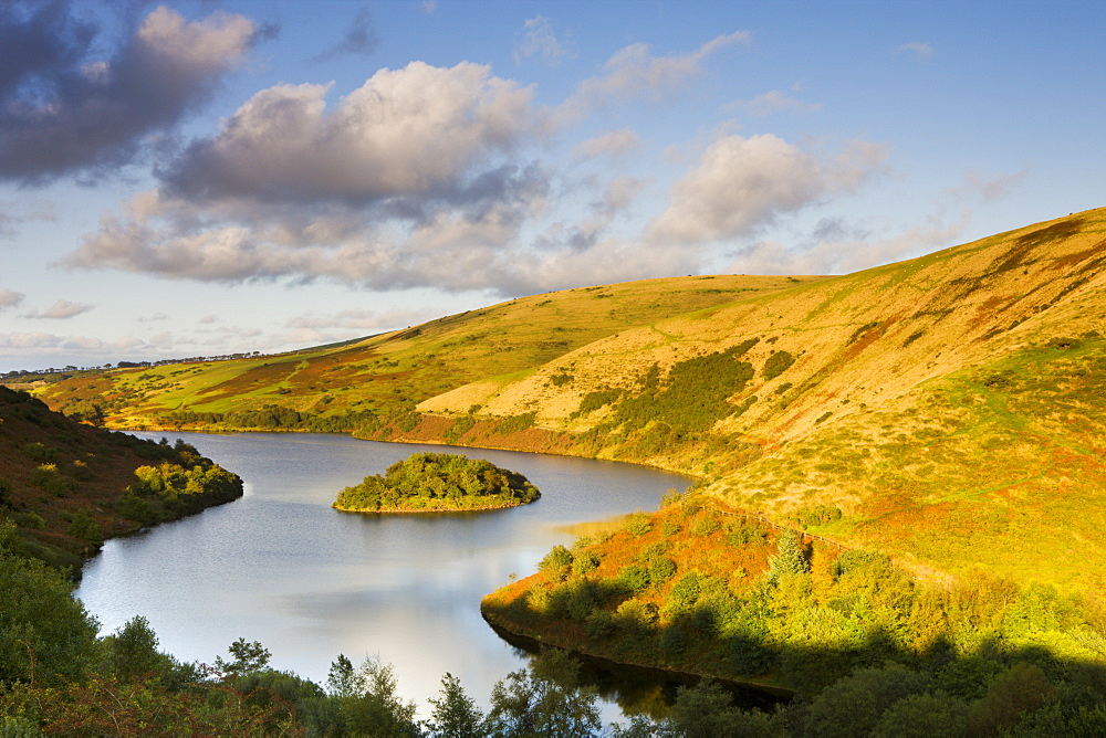 Meldon Reservoir in Dartmoor National Park, Devon, England, United Kingdom, Europe