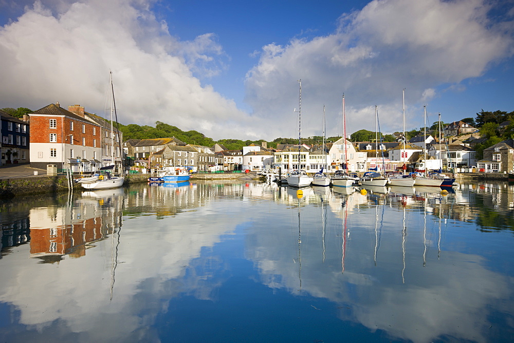 Padstow fishing village and harbour, Cornwall, England, United Kingdom, Europe