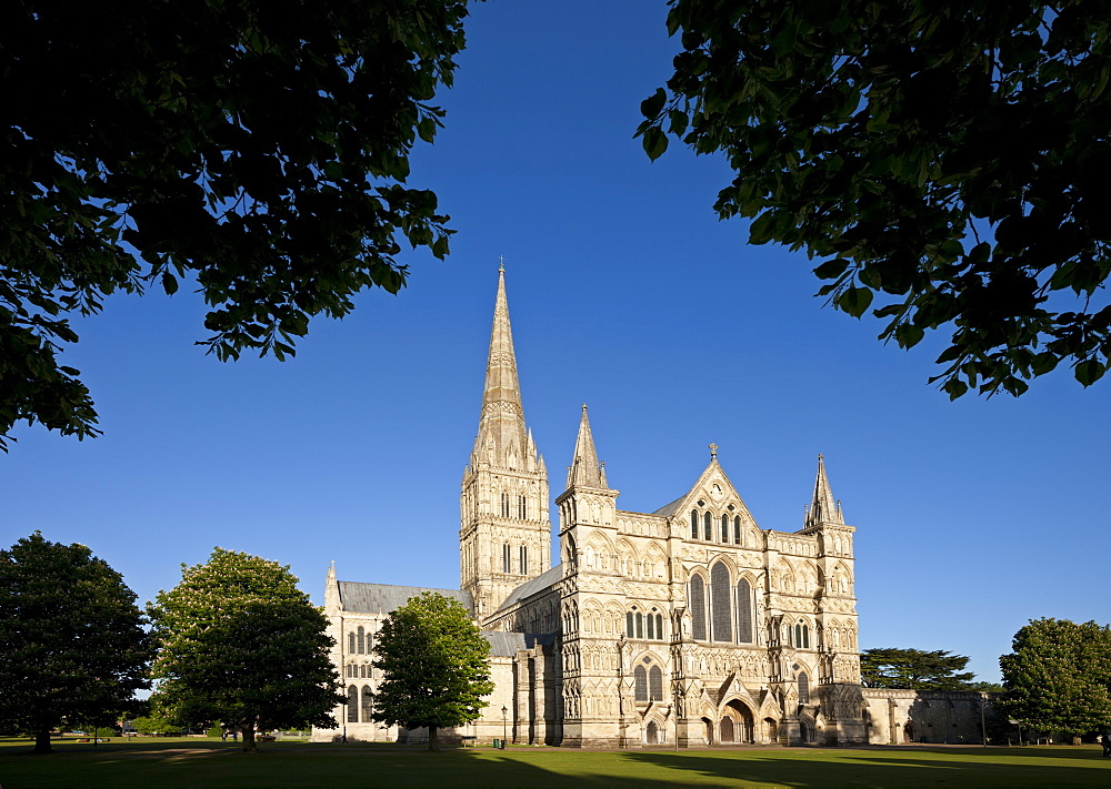 Salisbury Cathedral, Salisbury, Wiltshire, England, United Kingdom, Europe