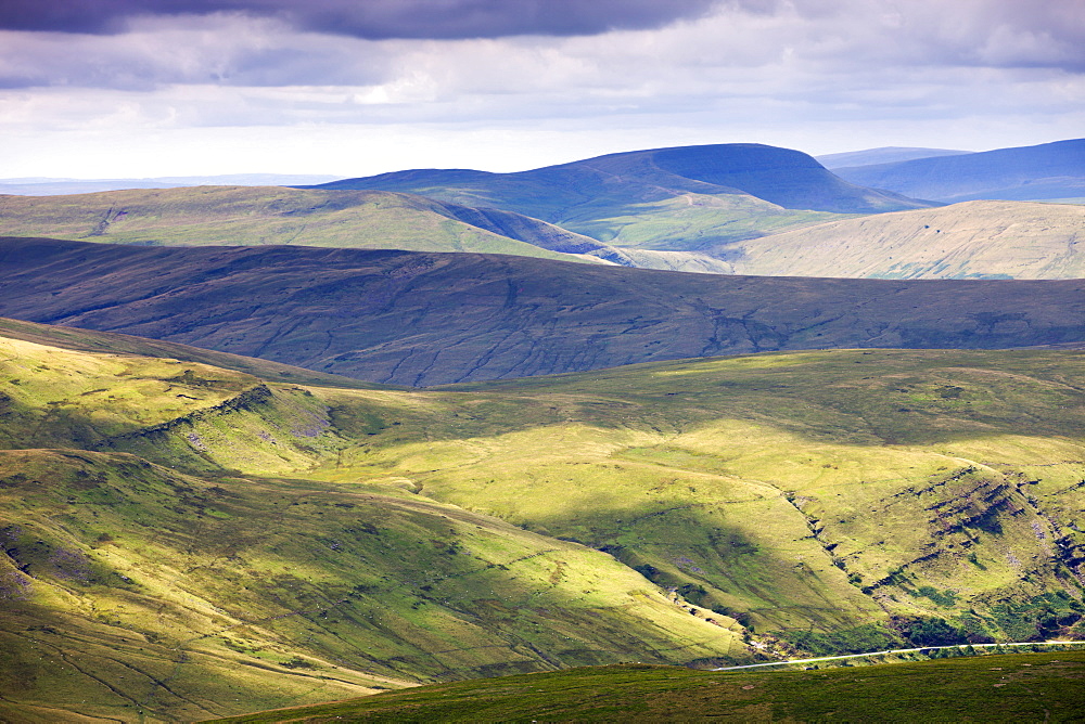 Brecon Beacons mountain range, Brecon Beacons National Park, Powys, Wales, United Kingdom, Europe